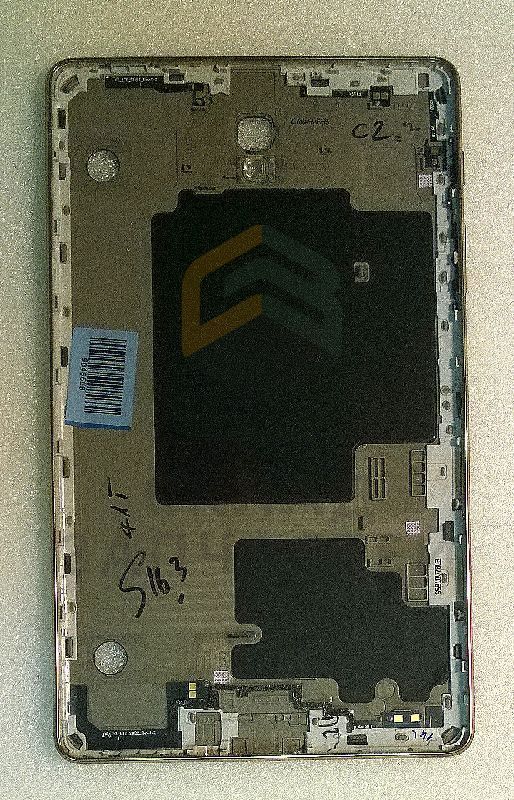 Задняя часть корпуса в сборе (Silver), оригинал Samsung GH98-33935B