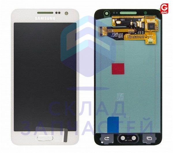 Дисплей (lcd) в сборе с сенсорным стеклом (тачскрином) (White) для Samsung SM-A300F
