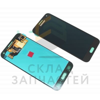 Дисплей (lcd) в сборе с сенсорным стеклом (тачскрином) (Brown) для Samsung SM-E500H