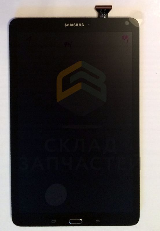 Дисплей в сборе с сенсорным стеклом (тачскрином) (Black) для Samsung SM-T561