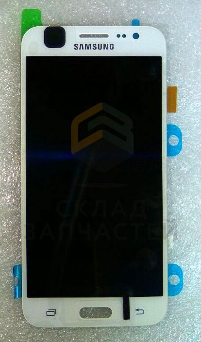 Дисплей (lcd) в сборе с сенсорным стеклом (тачскрином) (White), оригинал Samsung GH97-17667A