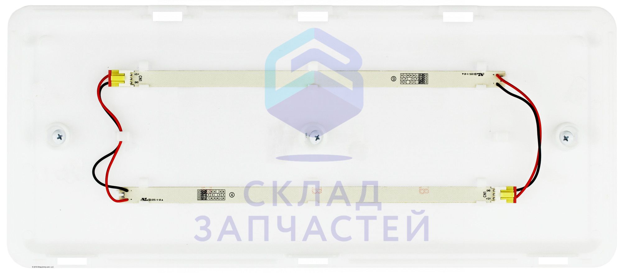 Короб подсветки в сборе для Samsung RF61K90407F/WT