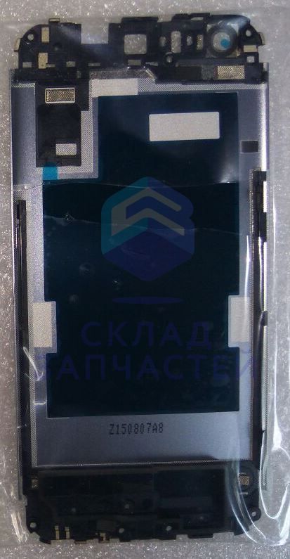 Крышка аккумулятора (серая) для ZTE Blade X7/ZTE