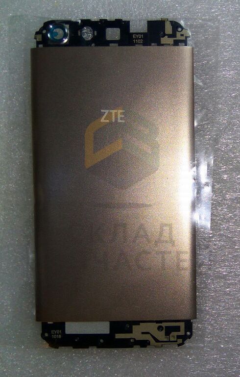 Крышка аккумулятора, золотая для ZTE Blade X7/ZTE
