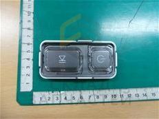 Кнопка в сборе, цвет серый для Samsung WD10J6410AX/SV