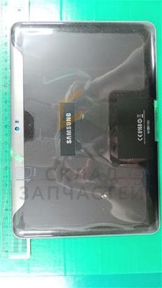 Задняя часть корпуса (Soft Black) для Samsung GT-P7500/M16 GALAXY Tab 10.1