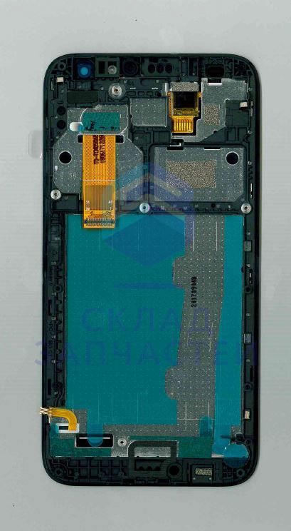 Модуль дисплея (передняя корпусная рамка + дисплей + сенсор) (цвет - black) для Alcatel 5046D