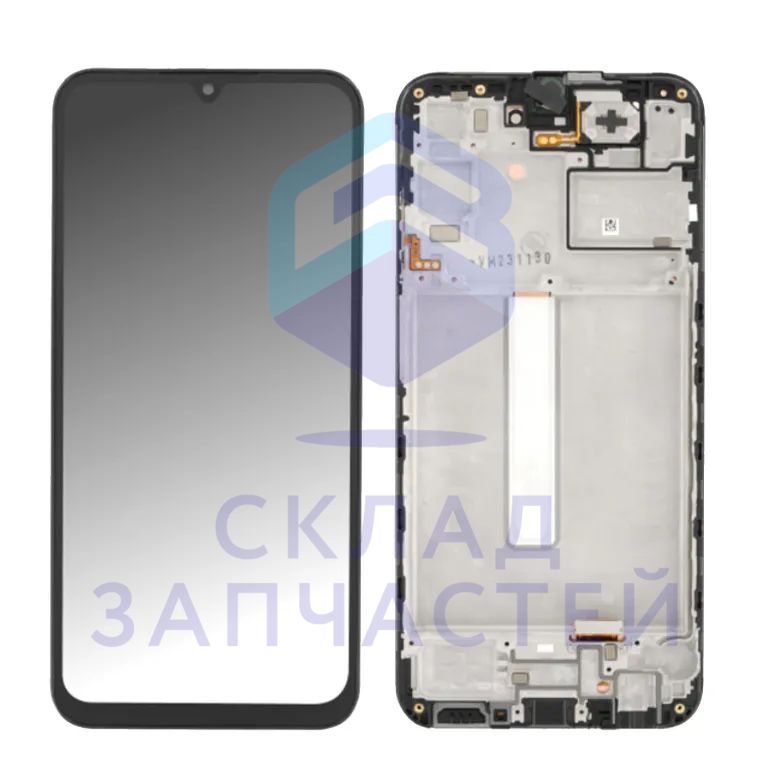 Изображение товара Оригинальный дисплей в сборе GH82-33214A для Samsung черный