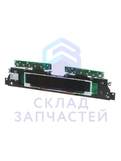 Модуль управления, паровой печи запрогра ммированный, дисплей ICC5-S нержавеющая сталь для Siemens HB26D552C/02