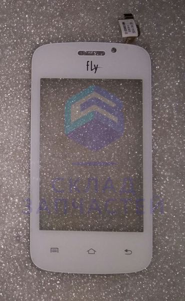 Сенсорное стекло (тачскрин) (White) для FLY IQ239