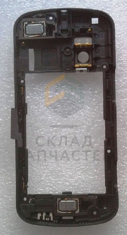 Средняя часть нижнего слайдера с динамиками (Black) для Nokia N97