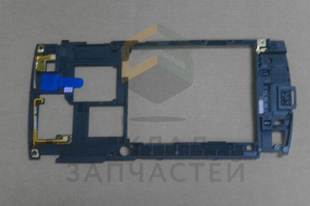 Внутренняя часть корпуса (шасси) (Metallic Black) для Samsung GT-S8600 Wave 3