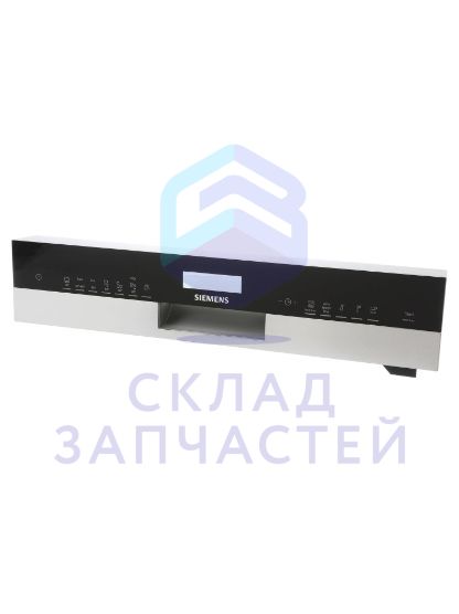 Передняя панель, нержавеющая сталь, 7 програ мм, 5 дополнительных функций, предварительный выбор времени для Siemens SN457S05MS/74