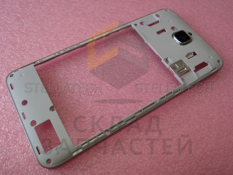 Задняя часть в сборе с защитным стеклом каиеры (белая) для Huawei Honor 4C Pro (TIT-L01)