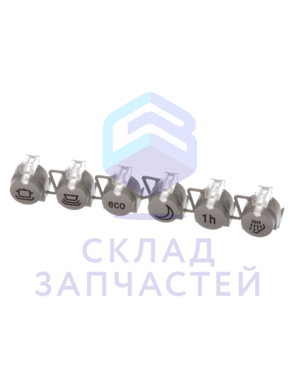 Изображение товара Набор кнопок Bosch 10009108 оригинальная запчасть для техники Bosch