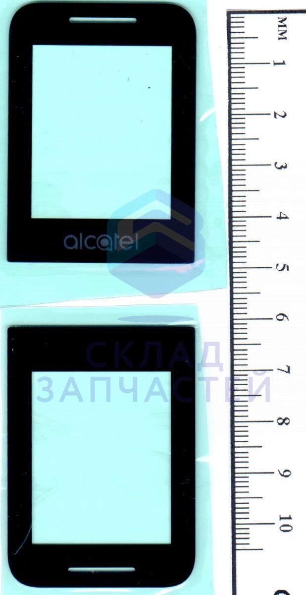 Защитная панель дисплея (стекло) для Alcatel 1066D