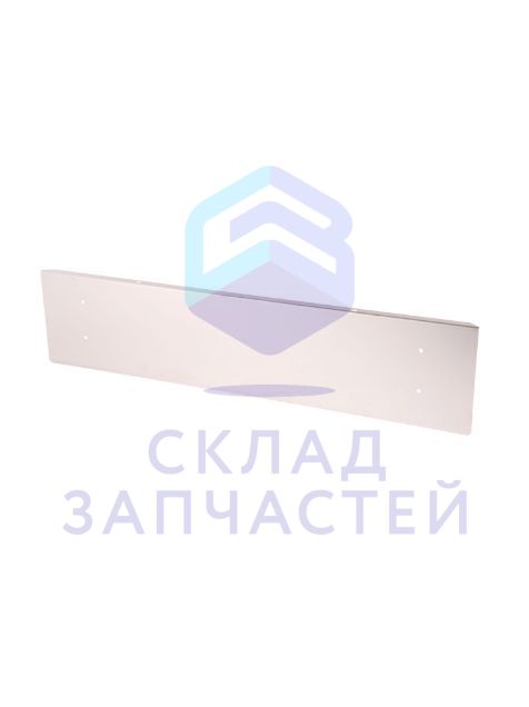 Изображение товара Цокольная панель, нержавеющая сталь 132x597 мм, оригинал Bosch 00670730