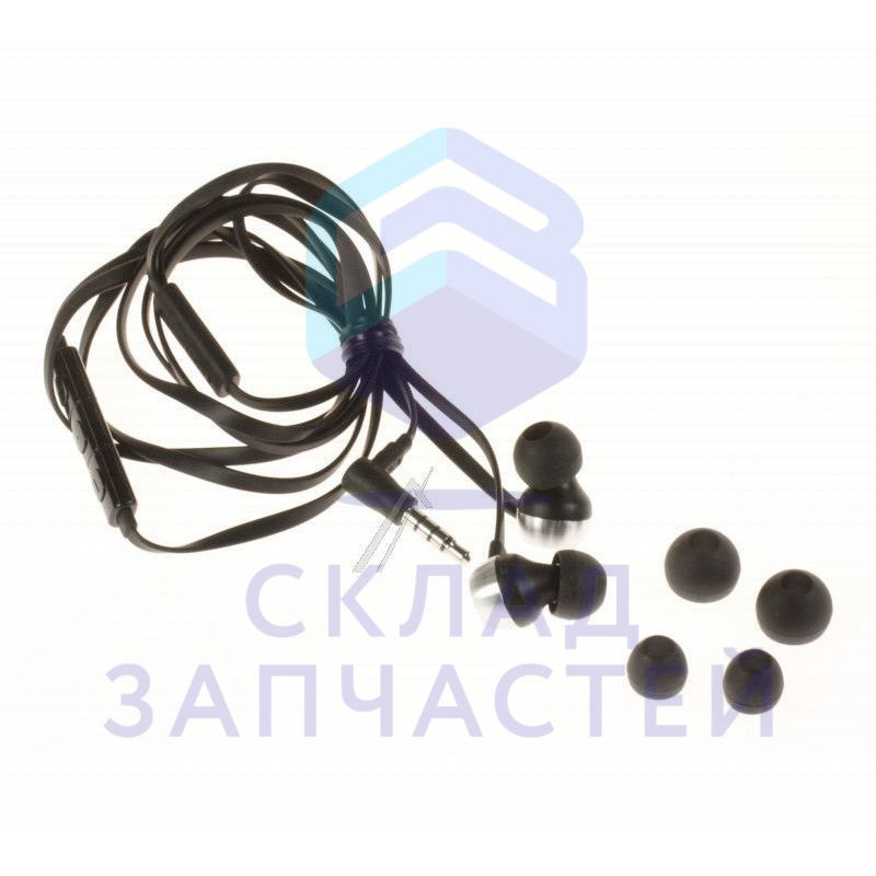Наушники (QuadBeat2) черные, оригинал LG EAB62950102