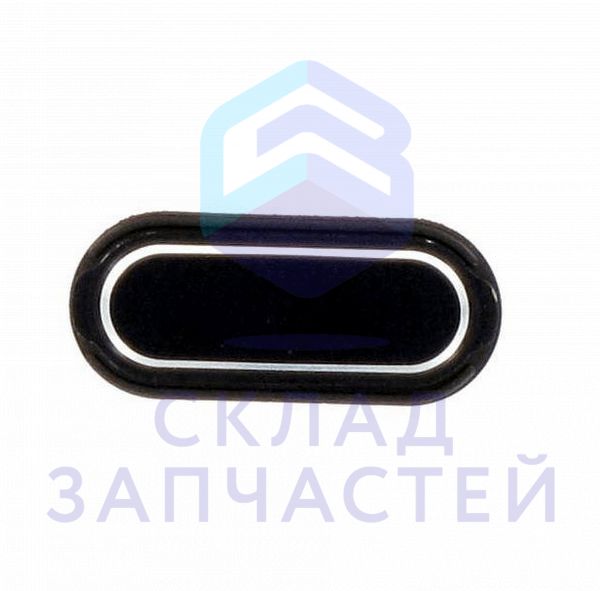 Кнопка Home (толкатель) (Black) для Samsung SM-J510FN/DS