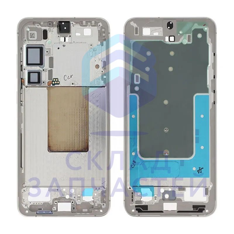 Изображение товара GH82-33413D Samsung оригинал, средняя часть корпуса (цвет: yellow)