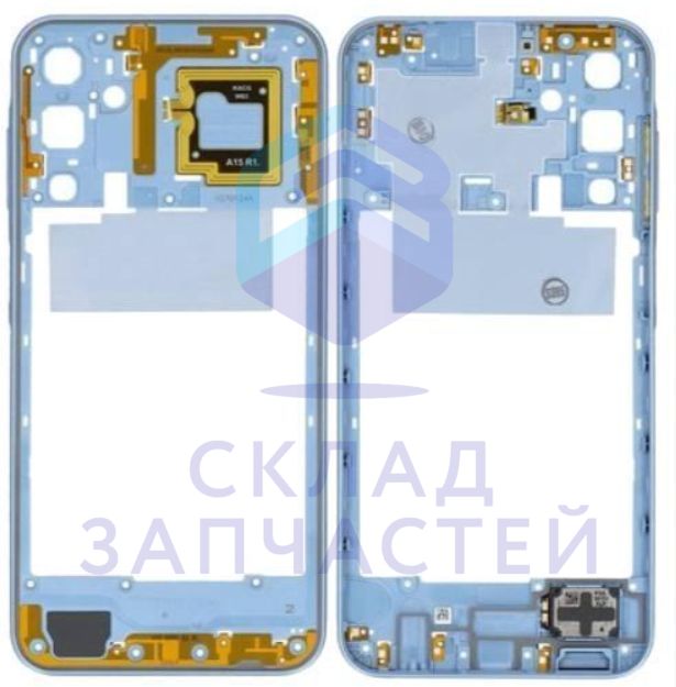 GH82-33647F Samsung оригинал, задняя часть корпуса blue