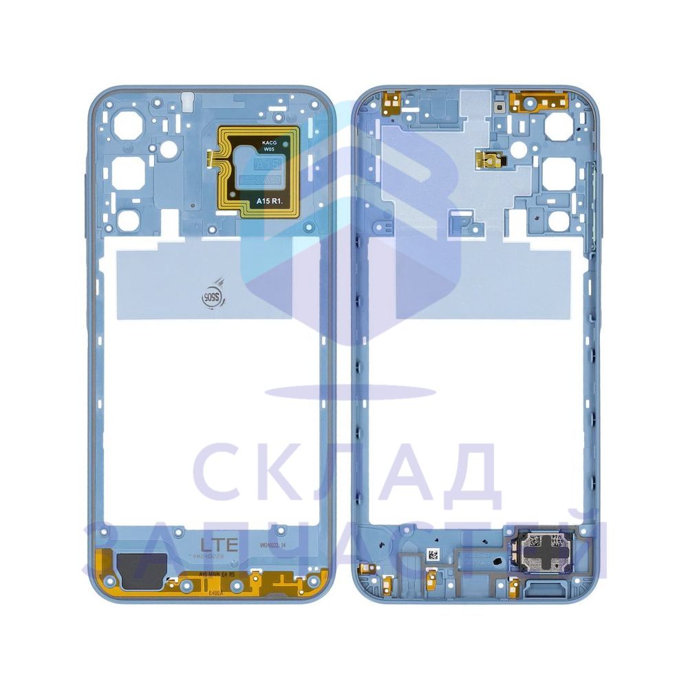 GH82-33647H Samsung оригинал, задняя часть корпуса light blue