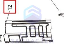 Доска перегородки для Haier 1U25S2SM1FA (AAABJ0E0000)