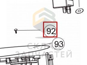 Болт крепления для Haier HW60-12829A (CE0JG5E0A00)