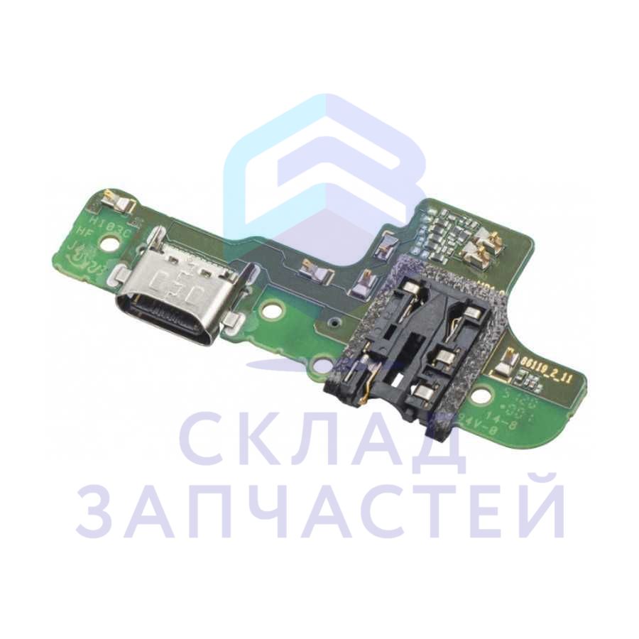 Изображение товара Оригинальный разъем GH81-18341A Samsung с микрофоном и аудио на подложке