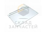 4055354429 Electrolux оригинал, стеклянная полка с обрамлением холодильника