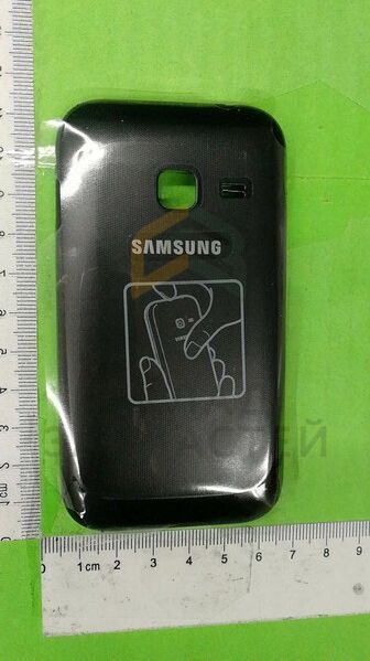 Крышка АКБ (Black) (Metallic Black) для Samsung GT-S6802 Galaxy Ace Duos
