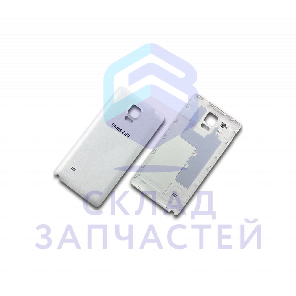 Крышка АКБ (White) для Samsung SM-N910C GALAXY Note 4