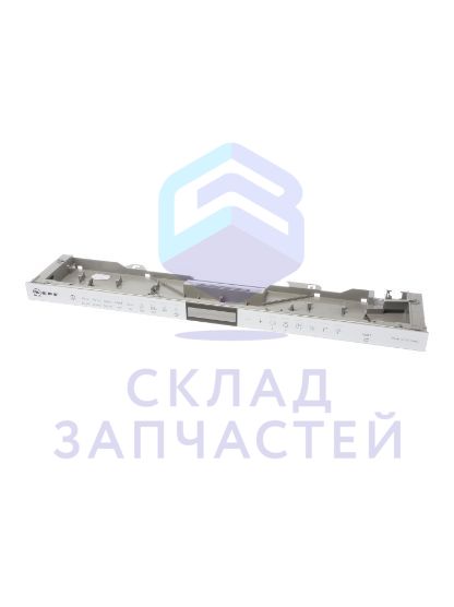 Изображение товара 11007118 Bosch оригинал, передняя панель, серая 8 програ мм, 5 дополнительных функций, предварительный выбор времени