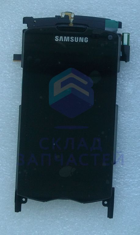 Дисплей в сборе с сенсорным стеклом (Black) для Samsung GT-S8500