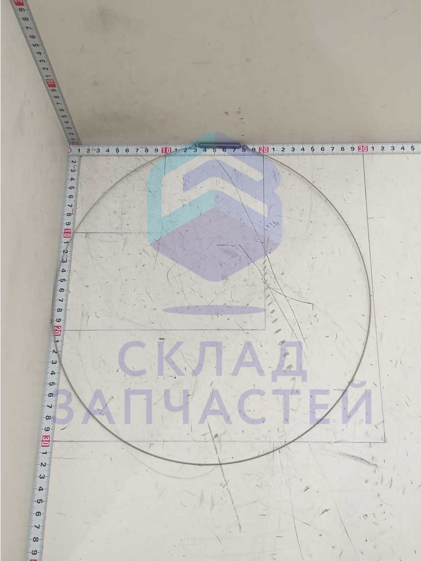 Зажим манжеты люка в сборе, фронтальный для Samsung WW80T3040BW/LP