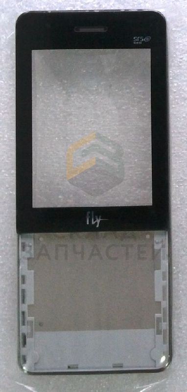 Панель передняя в сборе со стеклом дисплея для FLY E176
