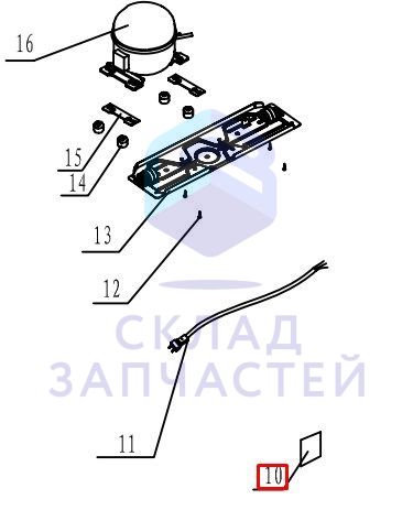 Фирменная табличка для Haier HRF-348/B (BC05V0E0200)