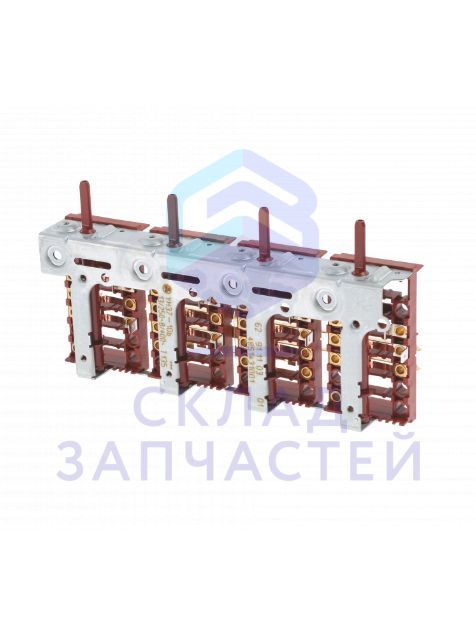 Блок переключателей режимов конфорок электроплиты для Siemens HE28074/01