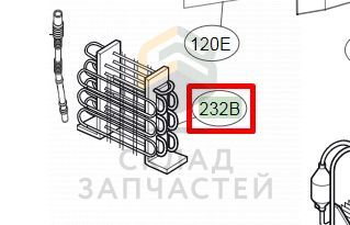 Проволочный конденсатор в сборе, оригинал LG ACG56006610