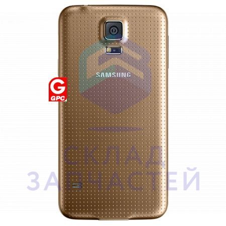 Крышка АКБ (GOLD) для Samsung SM-G900H GALAXY S5