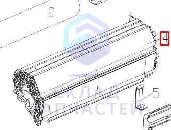 Изображение товара Оригинальный испаритель Haier A0010730651 для внутреннего блока
