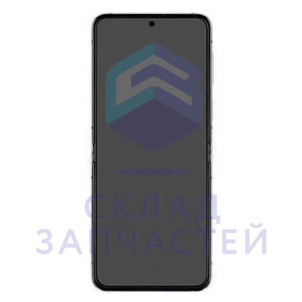 Дисплей основной в сборе (цвет: Green) для Samsung Galaxy Z Flip5 SM-F731B