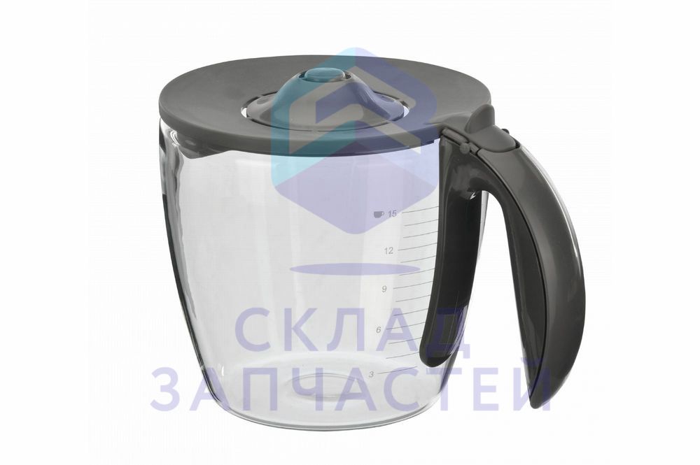 Стеклянная колба для кофеварок TKA6031A для Siemens TC60101V/01