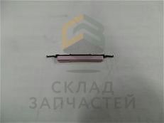 Кнопки громкости (толкатель) (Pink) для Samsung SM-N910C GALAXY Note 4