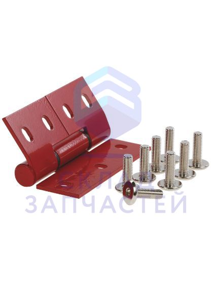 Изображение товара Дверной шарнир, цвет красный, оригинал Bosch 12004460