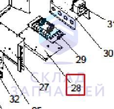 Электрическая коробка (внизу) для Haier 1U60IS2ERB(S) (AA9FW2E4U00)