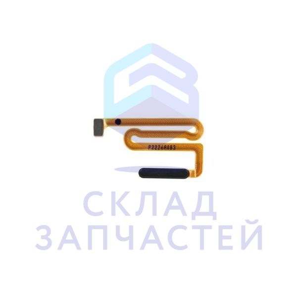 Изображение товара Оригинальный датчик отпечатка пальца на шлейфе для Samsung GH96-14893A черный
