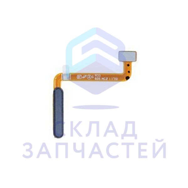 Датчик отпечатка пальца на шлейфе, dark blue для Samsung Galaxy M33 5G SM-M336B