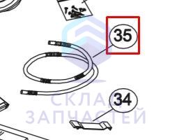 Зажим трубы для Haier VAH6-025NW (AA5RF0E0400)