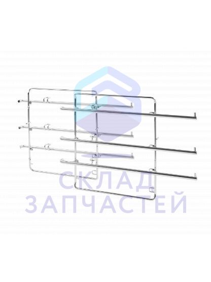 11005063 Bosch оригинал, Направляющая ComfortFlex встраиваемых стоек (левая и правая) 4 уровня / Flexi для блоков 60 см (Steam)